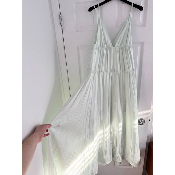 Joseph "Darnley" Silk Habotai Dress in "Aquatic", size 36 (fits like a 2/4) - Picture 4 of 9